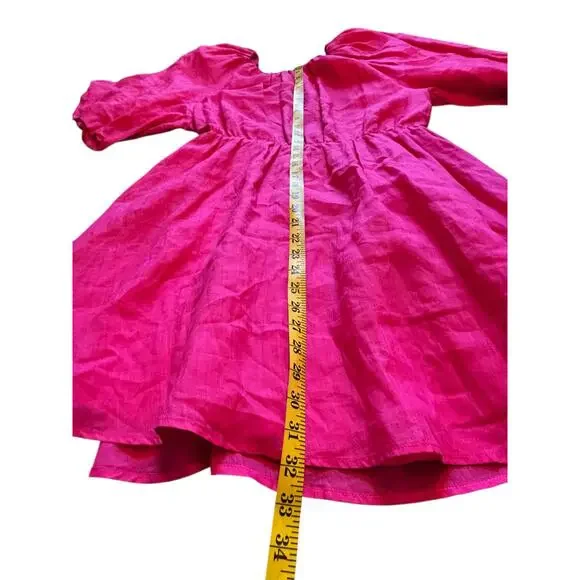 NWT A Loves A Pink Cotton Dress - Size L - Picture 6 of 16